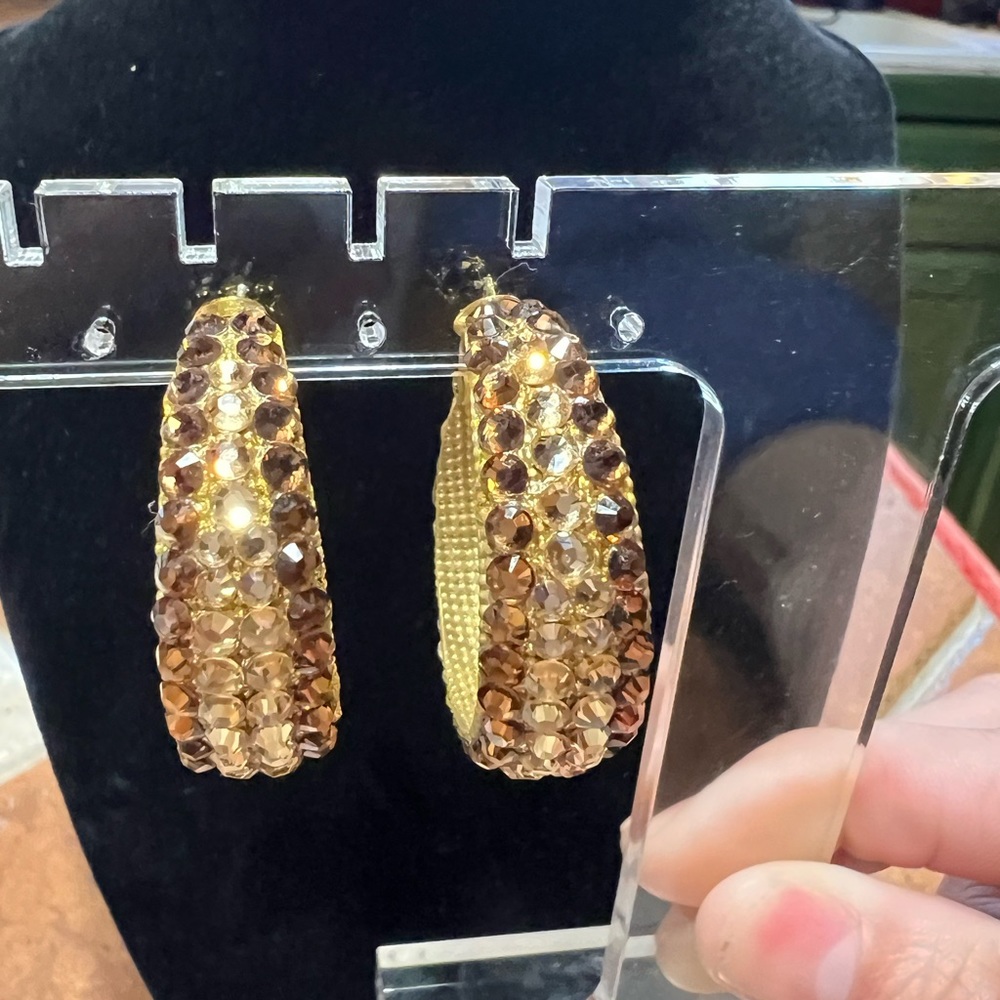 Jimmy Crystal Swarovski New York Earrings